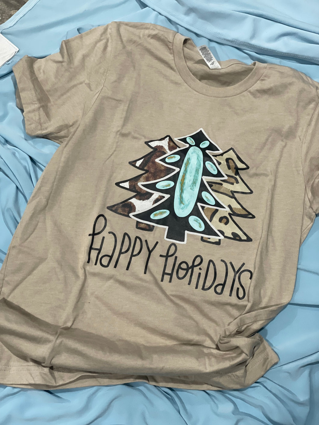 Happy Holidays trees