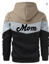 Load image into Gallery viewer, Black Gold Mom Hoodie
