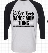 Load image into Gallery viewer, Black Gold Dance Mom
